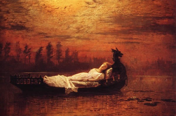 John Atkinson Grimshaw The Lady of Shalott